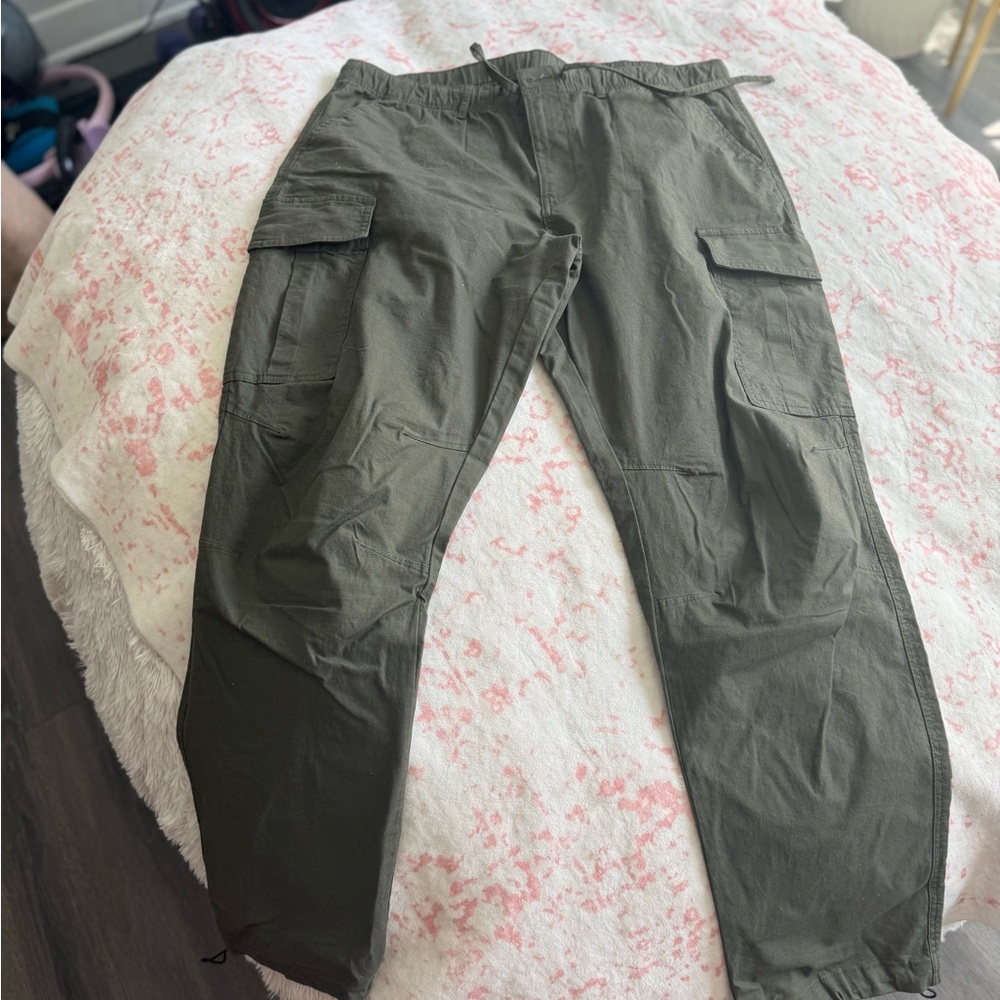 Original Use Dark Green Cargo Pants